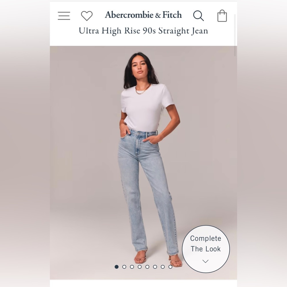 Abercrombie and Fitch Straight leg jeans